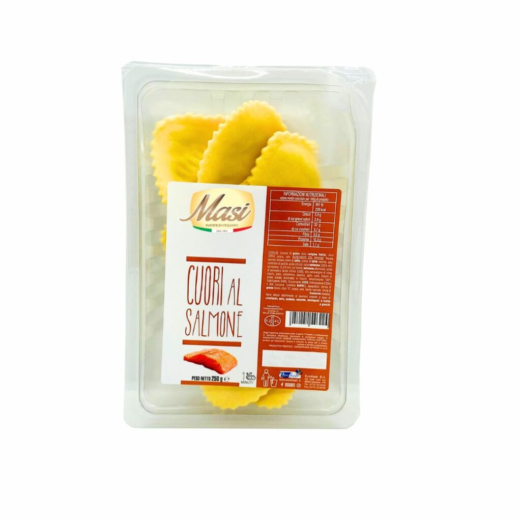 Ravioli al Salmone 250 Gr