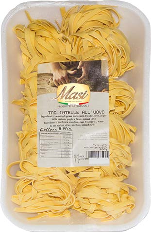 Tagliatelle all’Uovo 500 Gr.